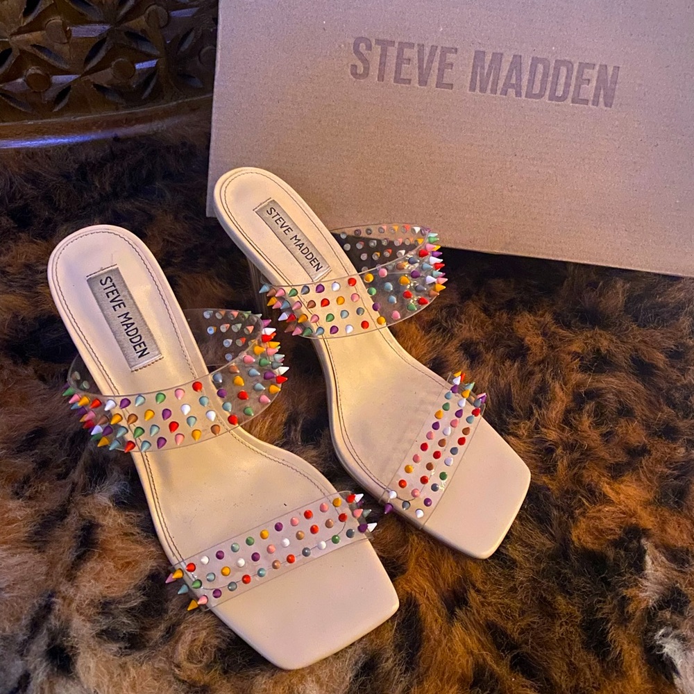 Steve Madden Lunna multicolored heel
